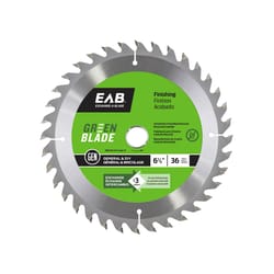 Exchange-A-Blade 6-1/2 in. D X 5/8 in. Carbide Finishing Saw Blade 36 teeth 1 pk