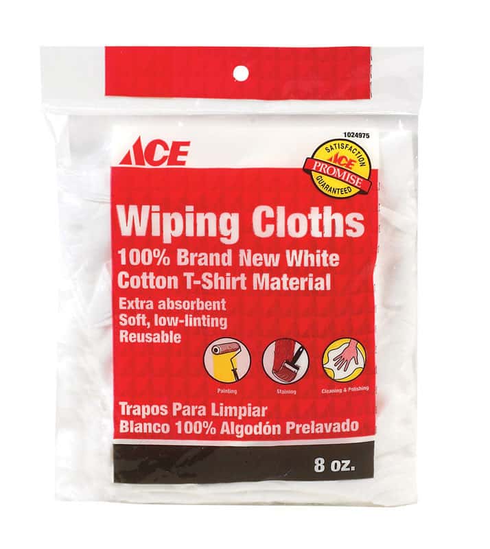10 x 1kg Prodec All Purpose Cleaning Rags Wiping Cloths Lint Free Washable Valet 