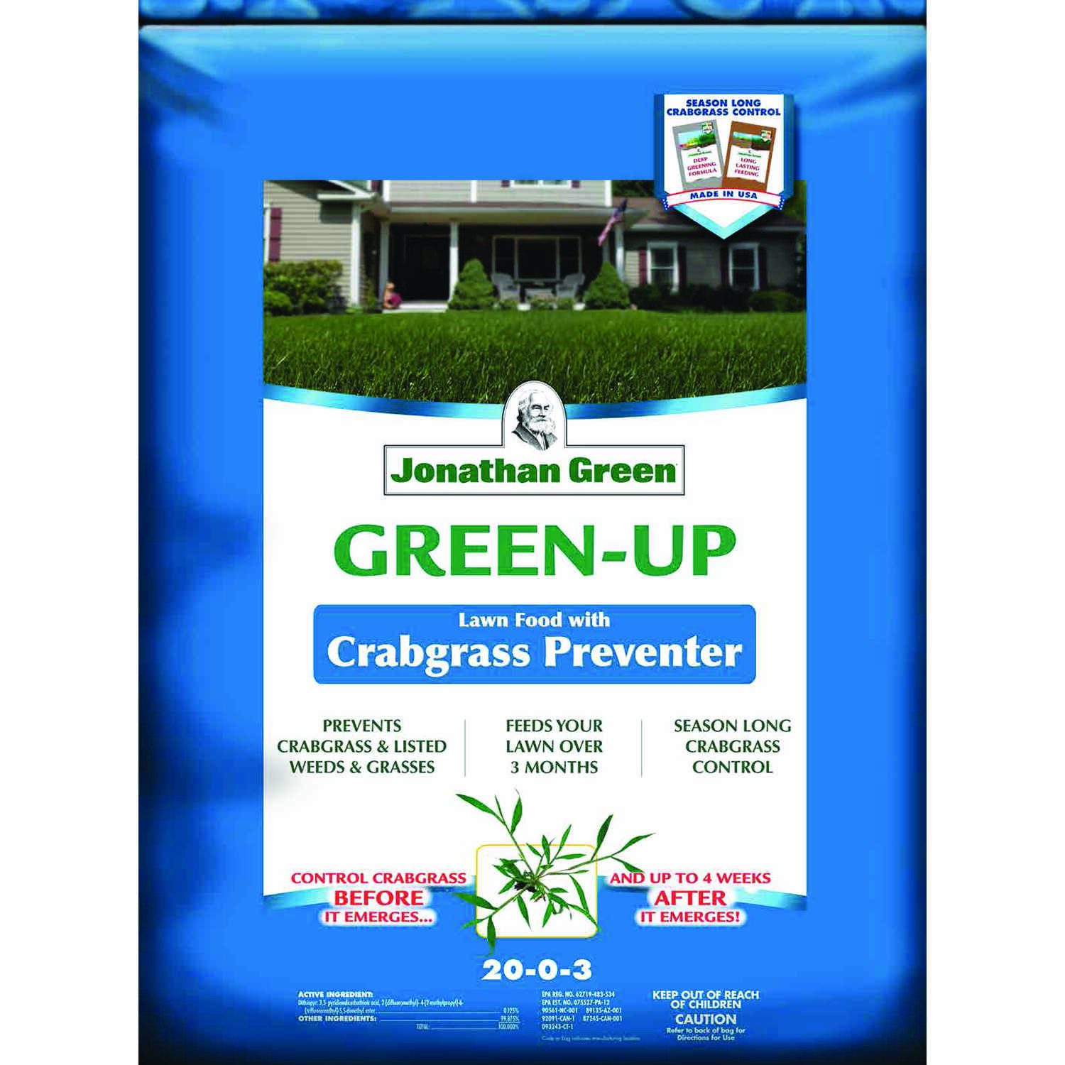 Jonathan Green GreenUp 2003 Crabgrass Preventer with Fertilizer For