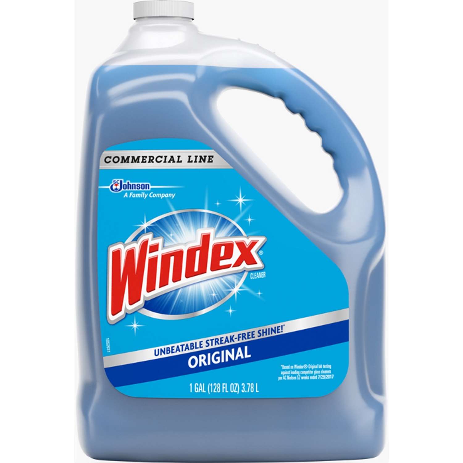 Windex Commercial Line No Scent Glass and Surface Cleaner 1 gal Liquid