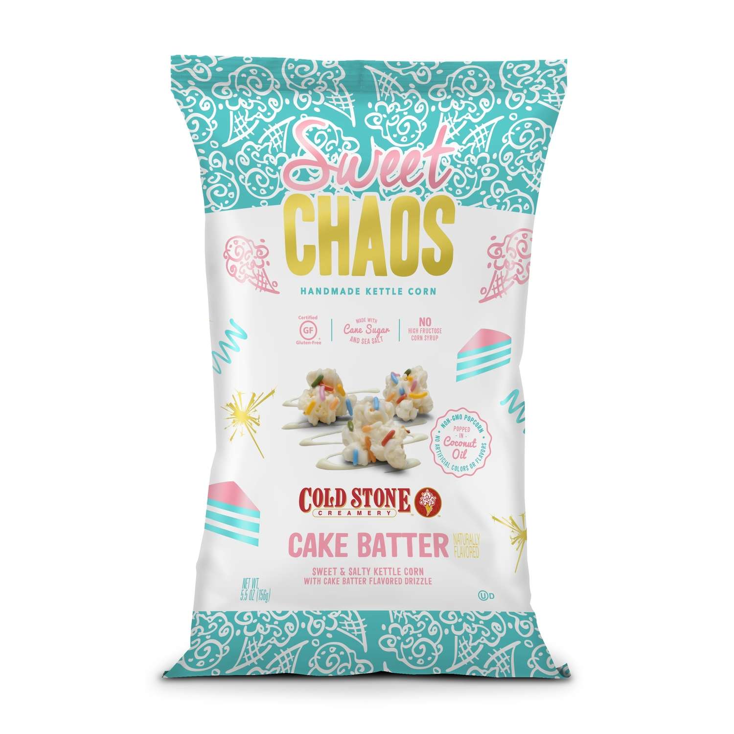 Sweet Chaos Cold Stone Cake Batter Popcorn 5.5 oz Bagged - Ace Hardware