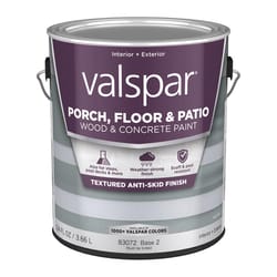 Valspar Porch, Floor & Patio Wood & Concrete Anti-Skid Paint Clear Base 2 Floor and Patio Coating 1