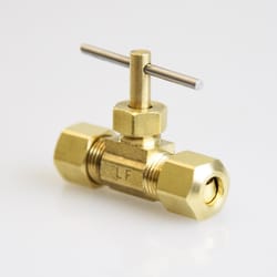 ATC 1/4 in. 1/4 in. Brass Needle Valve