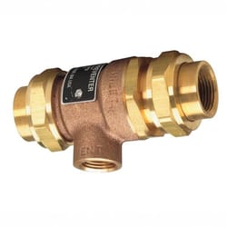 Watts 1/2 in. D X 1/2 in. D Brass Double Check Valve