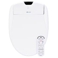 Brondell Swash N/A gal White Elongated Electronic Bidet Toilet Seat