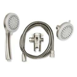 Keeney Stylewise Brushed Nickel 5 settings Showerhead Combo 1.8 gpm