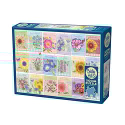 Cobble Hill Seed Packets Jigsaw Puzzle Multicolored 500 pc