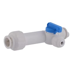 SharkBite 1/2 in. CTS X 1/2 in. D CTS in. Plastic Ice Marker Tee Valve