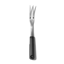 OXO Good Grips Black/Silver Stainless Steel Fork