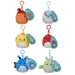 Squishmallow Clip On Plush Assorted
