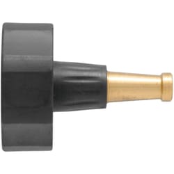 Orbit 1 Pattern Solid Stream Brass/Zinc Hose Nozzle