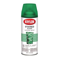 Krylon Stained Glass Translucent Summer Green Spray Paint 11.5 oz