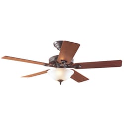 Hunter Astoria 52 in. New Bronze Brown LED Indoor Ceiling Fan
