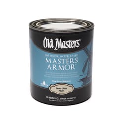 Old Masters Masters Armor Semi-Gloss Clear Water-Based Floor Finish 1 qt