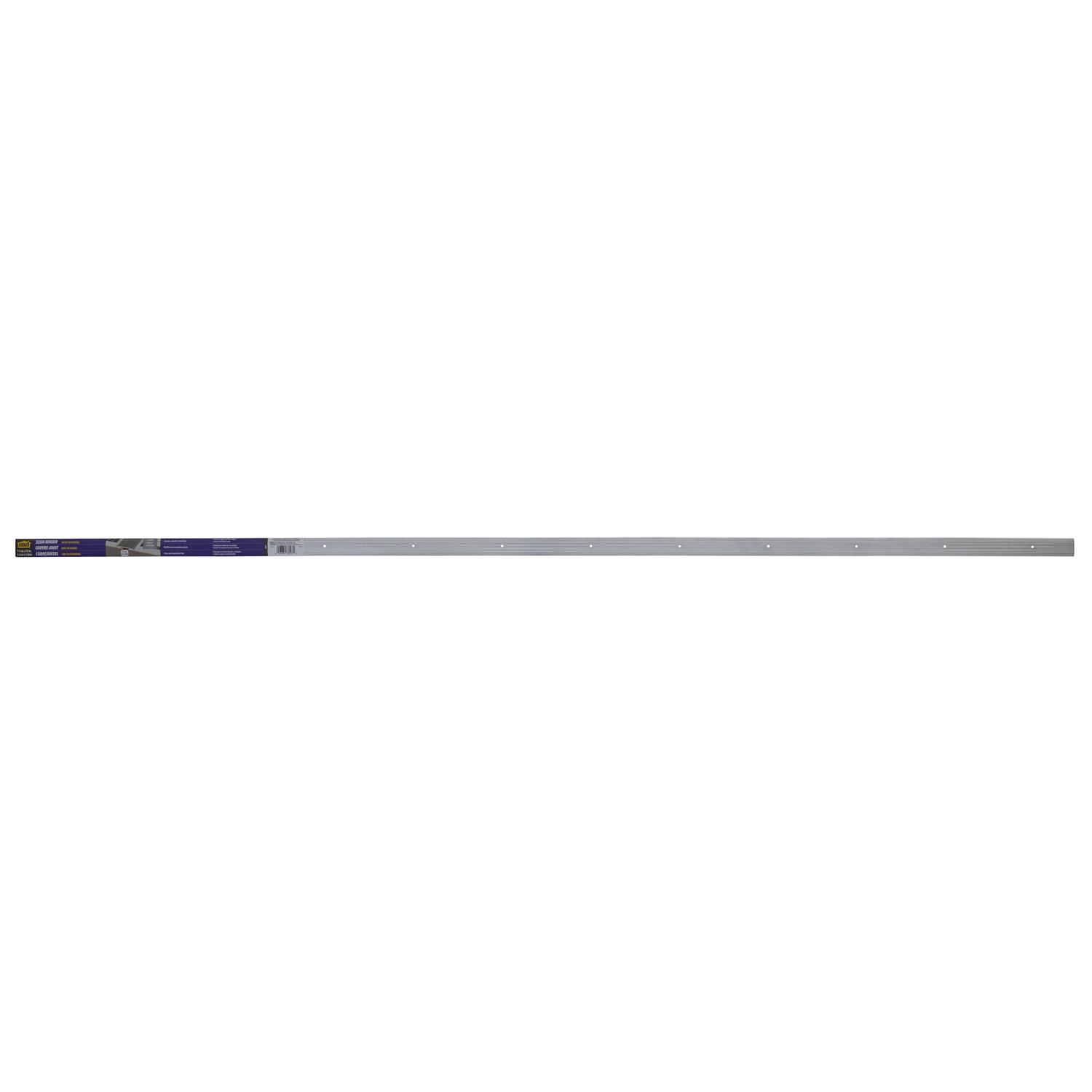 M-D 1/8 in. H X 72 in. L Prefinished Satin Brass Aluminum Seam Binder M-D 1/8 in. H X 72 in. L Prefinished Satin Brass Aluminum Seam Binder