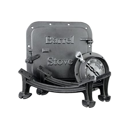 US Stove Iron Elegant Barrel Stove Kit - Ace Hardware