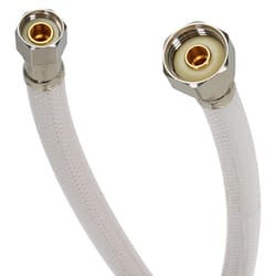 Fluidmaster 3/8 in. Compression X 1/2 in. D FIP 16 in. PVC Faucet Supply Line