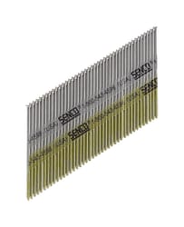 Senco 2-1/2 in. L X 15 Ga. Angled Strip Galvanized Finish Nails 34 deg 3000 pk