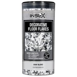 Insl-X Indoor and Outdoor Gray Blend Decorative Floor Flakes 12 oz