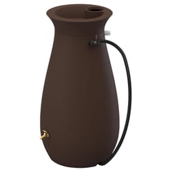 Algreen Products Cascata  Brown 65 gal Rain Barrel Plastic