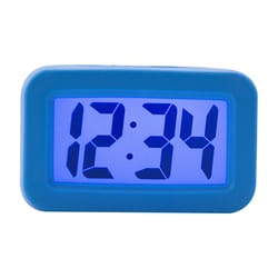 La Crosse Technology Equity 5.51 in. Assorted Alarm Clock LCD Battery Operated