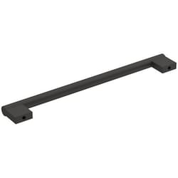 Amerock Versa Bar Cabinet Pull 8-13/16 in. Matte Black 1 pk