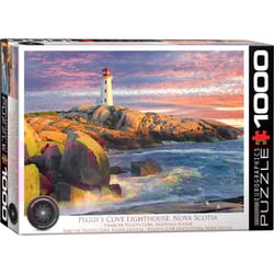 Eurographics Peggy’s Cove Lighthouse Nova Scotia Jigsaw Puzzles Multicolored 1000 pc
