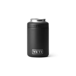 YETI Rambler 12 oz Black BPA Free Colster Can Insulator