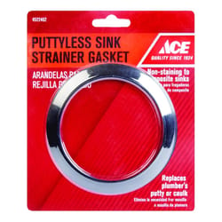 Ace Rubber 3-3/8 in. D X 4-1/4 in. D Replacement Gasket