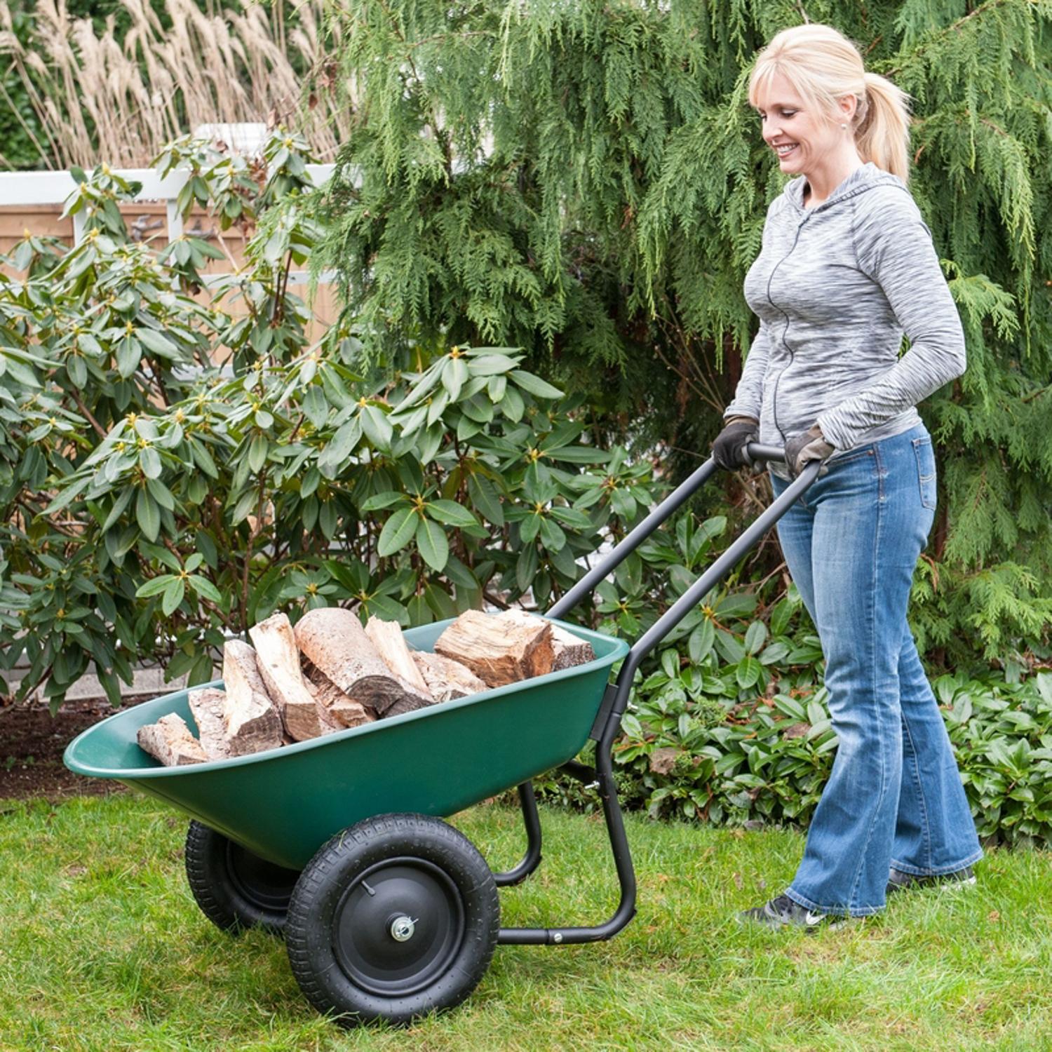 Yard rover wheelbarrow discount