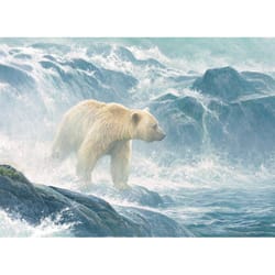 Cobble Hill Salmon Watch - Spirit Bear Jigsaw Puzzle 500 pc