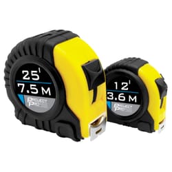 Performance Tool Project Pro Tape Measure Set 2 pk