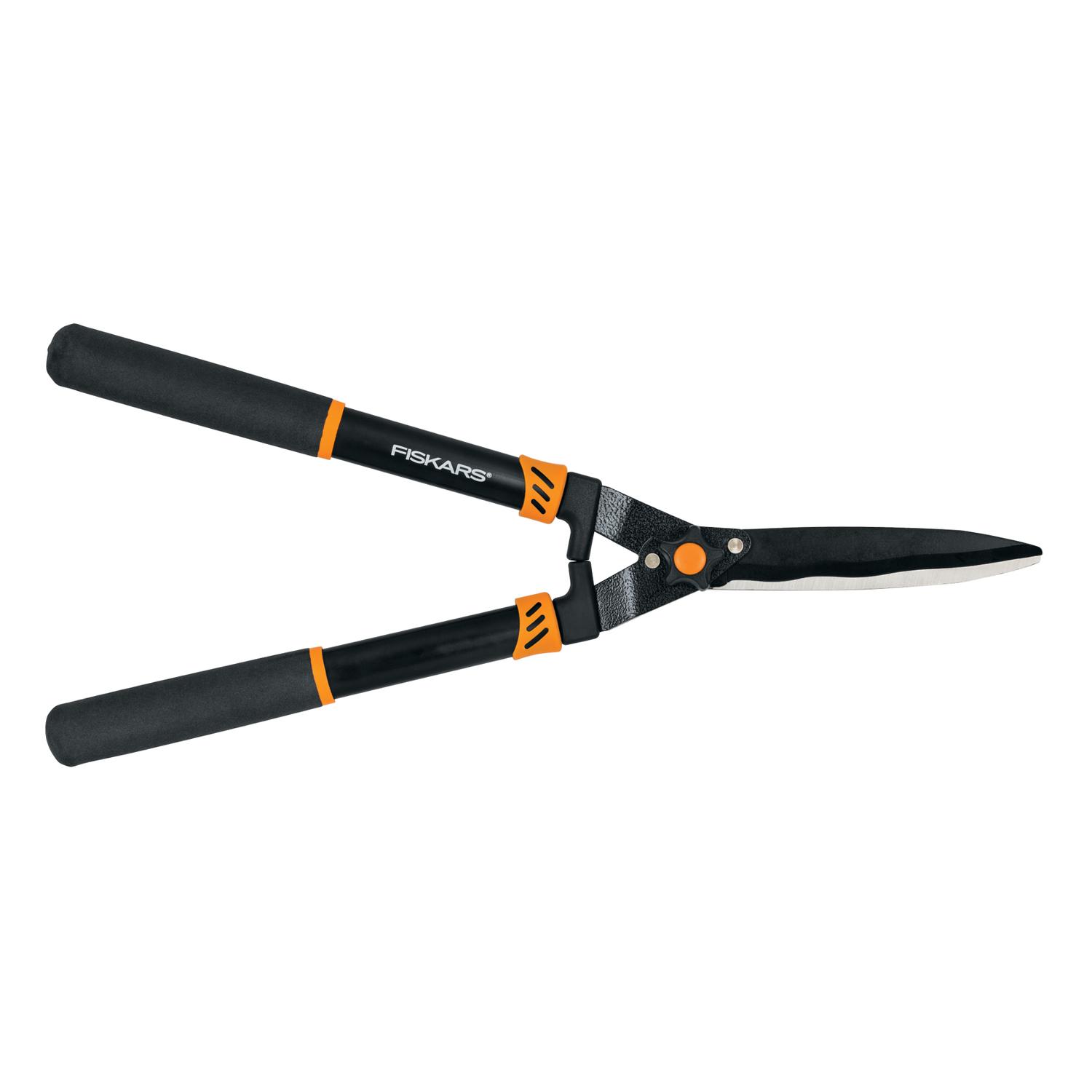 UPC 046561191795 product image for Fiskars 14 in. Steel Curved Hedge Shears | upcitemdb.com