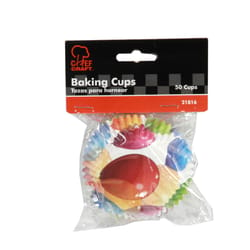 Chef Craft Baking Cups Assorted 50 ct