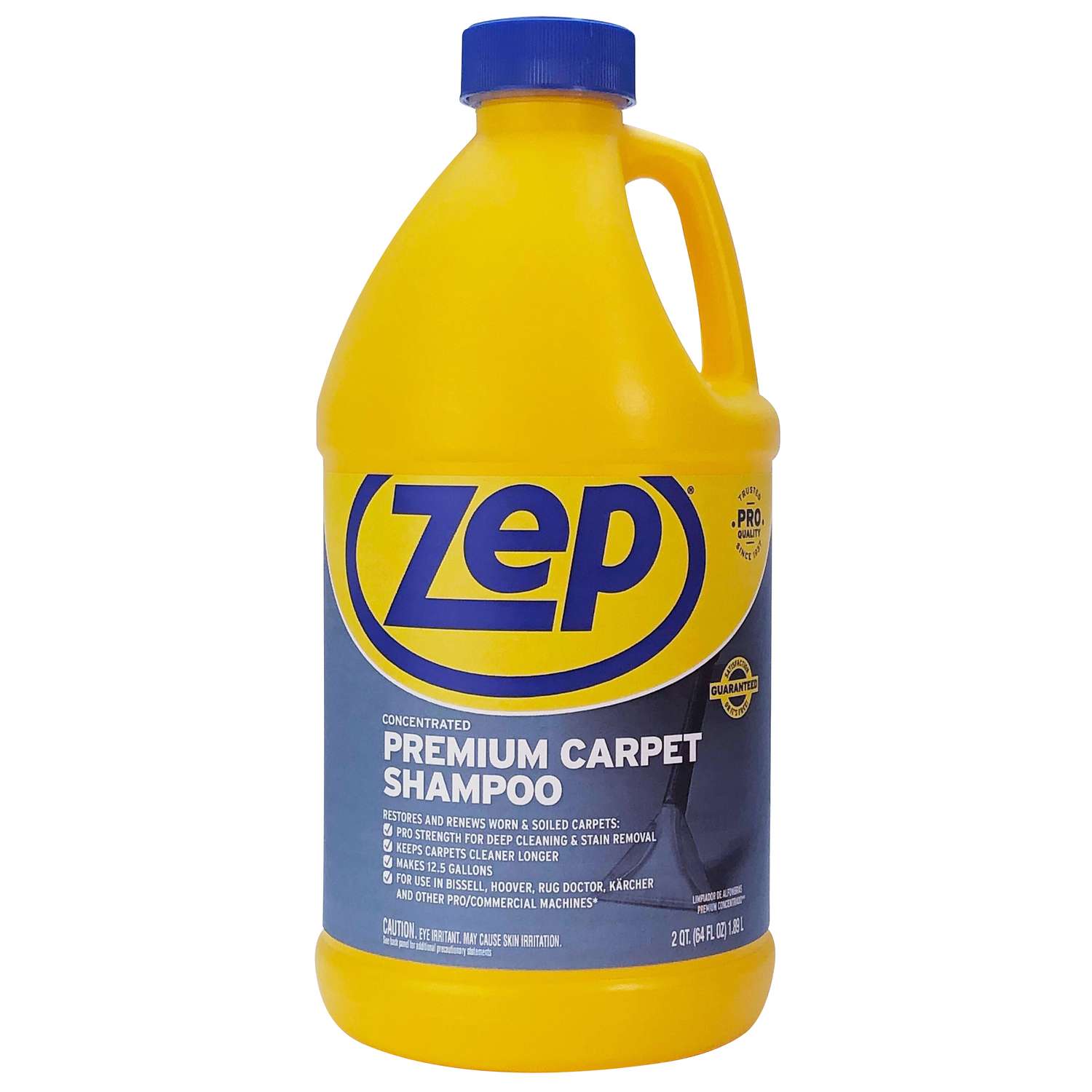 Zep Pleasant Scent Carpet Shampoo 64 oz Liquid Concentrated Ace Hardware