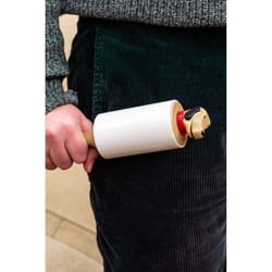 Kikkerland Kobe Brown/White Dog Lint Roller 1 pk