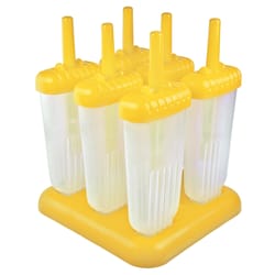 Tovolo Clear/Yellow Plastic Pop Mold 4 oz