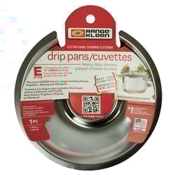 Range Kleen Steel Drip Pan 6 in. W X 6 in. L