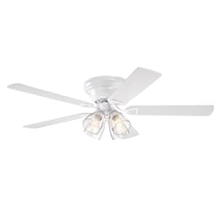 Westinghouse 52 in. Rustic Bronze White LED Indoor Ceiling Fan