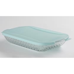 Anchor Hocking Basketweave Baking Dish Clear 1 pc