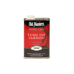 Old Masters Liquid Tung Oil Varnish 1 pt 1 pk