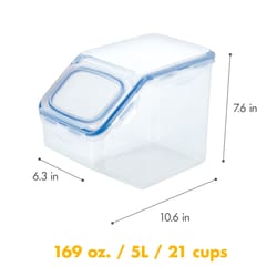 Lock & Lock Easy Essentials 21 cups Clear Food Storage Container 1 pk