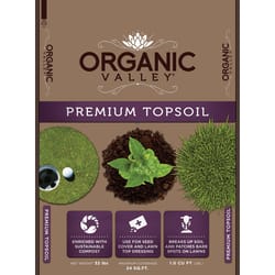 Organic Valley Premium Organic Lawn Top Soil 1 cu ft