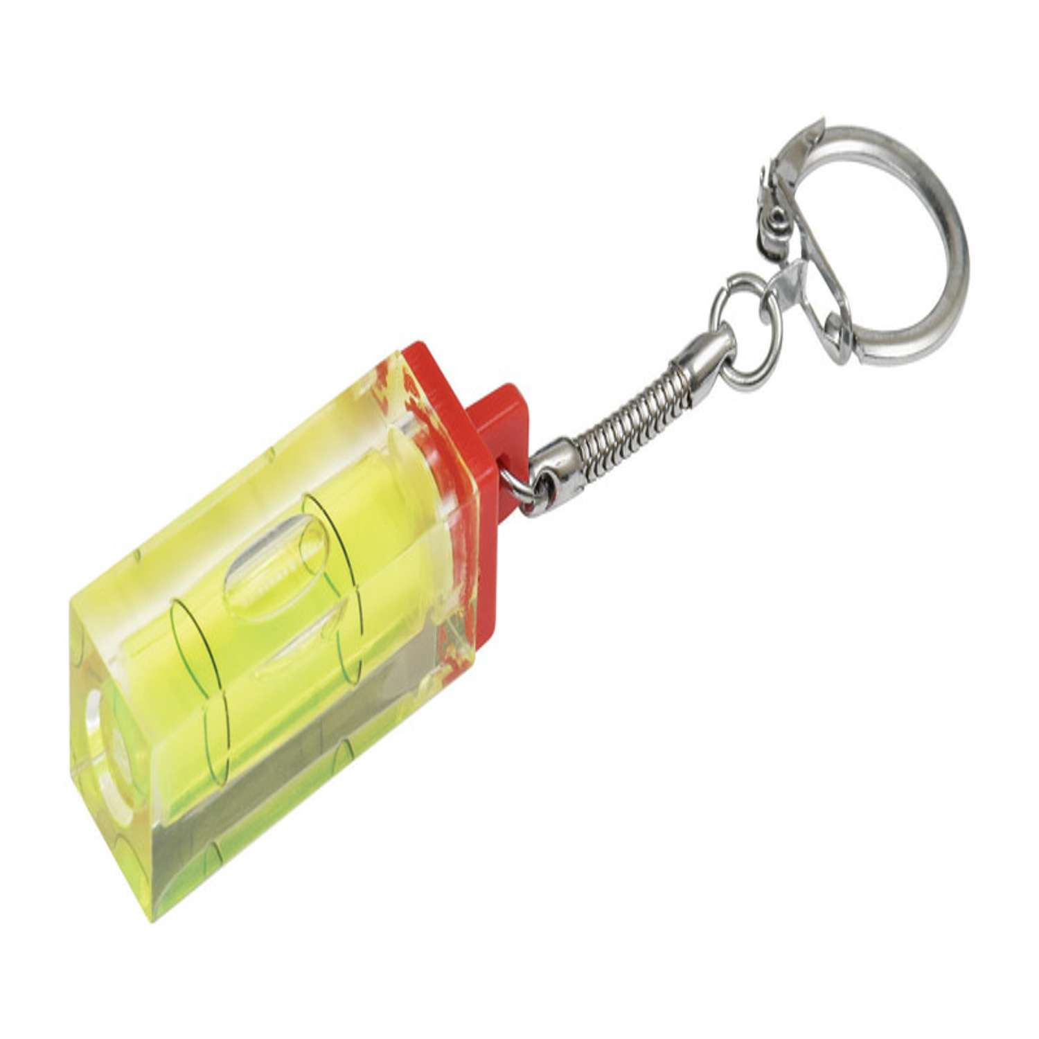 Hillman Plastic Clear Mini Level Key Ring Ace Hardware