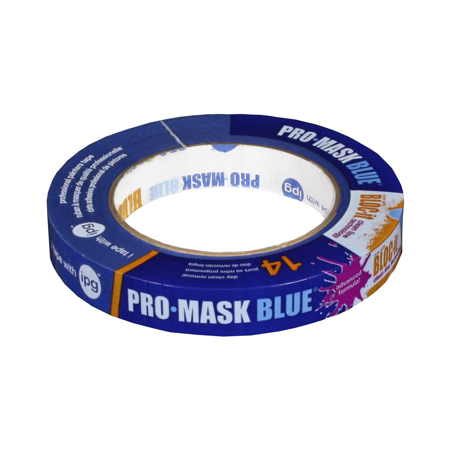 IPG ProMask 0.70 in. W X 60 yd L Blue Masking Tape Ace Hardware