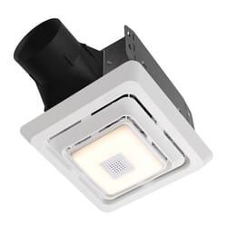 Broan-NuTone Roomside 70 CFM 2 Sones Bathroom Exhaust Fan with Bluetooth Speaker and Light