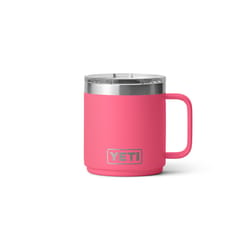 YETI Rambler 10 oz Tropical Pink BPA Free Mug with MagSlider Lid