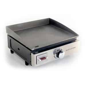 Blackstone  17 in. Table Top  1 burners Propane  Grill  Stainless Steel  12000 BTU 