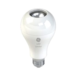 GE LED+ A21 E26 (Medium) Smart-Enabled LED Speaker Bulb Tunable White/Color Changing 60 Watt Equival