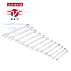Craftsman V-Series SAE I-Beam Combination Wrench Set 12 pc